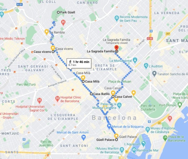 Private gaudí bike tour with a local. 7 Most Famous Antoni Gaudi S Buildings In Barcelona