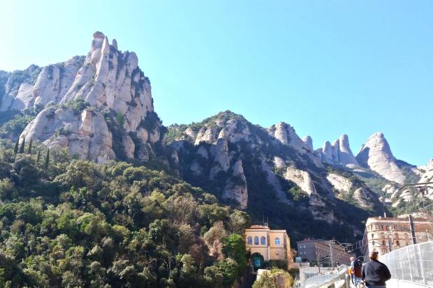 If you only have time for one day trip from barcelona during your travels then make it montserrat. Train Day Trip From Barcelona To Montserrat Mountains Character 32