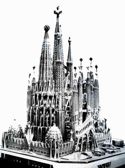 Image Dibujo de la colocación de la primera piedra de la sagrada familia. Arte Para Ninos La Basilica De La Sagrada Familia Para Ninos